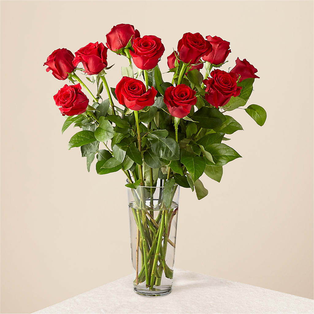 Long Stem Red Rose Bouquet – Grimm-kruse-brix Florist Inc, Saint Louis MO