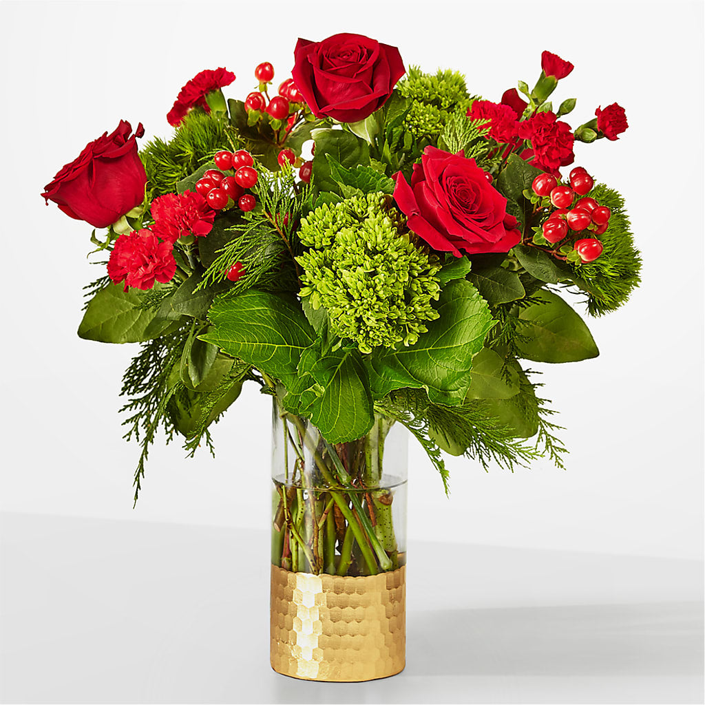 Plaid Throw Bouquet – Grimm-kruse-brix Florist Inc, Saint Louis MO