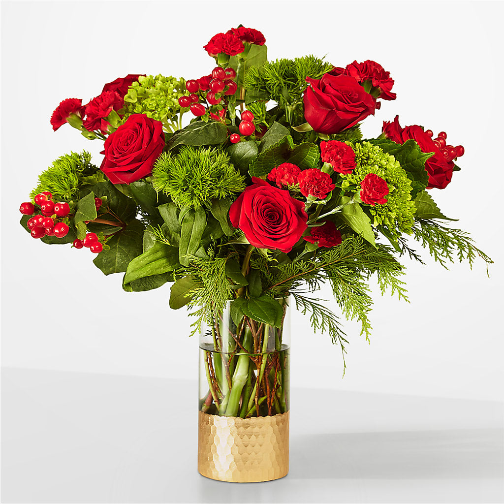 Plaid Throw Bouquet – Grimm-kruse-brix Florist Inc, Saint Louis MO
