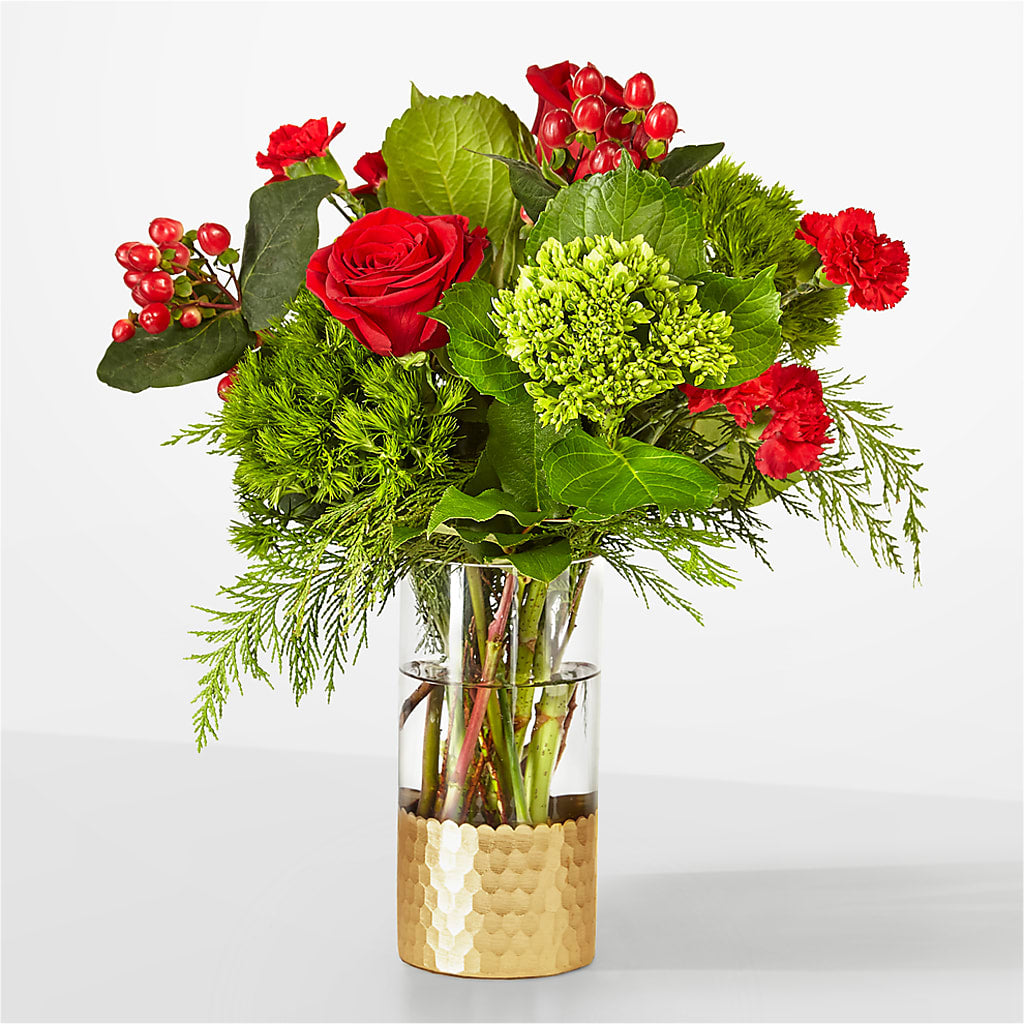 Plaid Throw Bouquet – Grimm-kruse-brix Florist Inc, Saint Louis MO