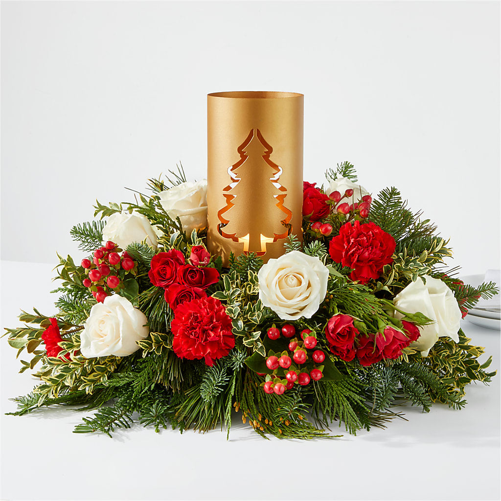 December Dreams Centerpiece – Grimm-kruse-brix Florist Inc, Saint Louis MO