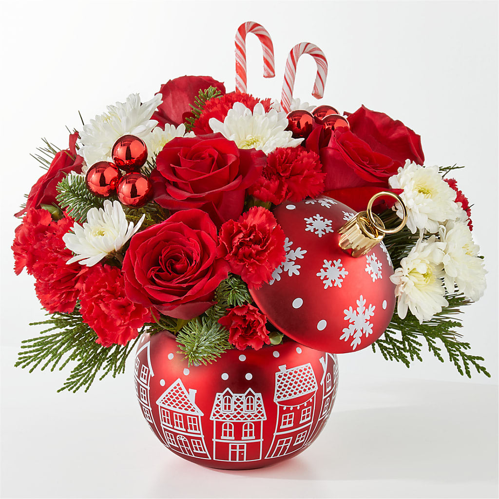 Cheer in the Air Ornament – Grimm-kruse-brix Florist Inc, Saint Louis MO