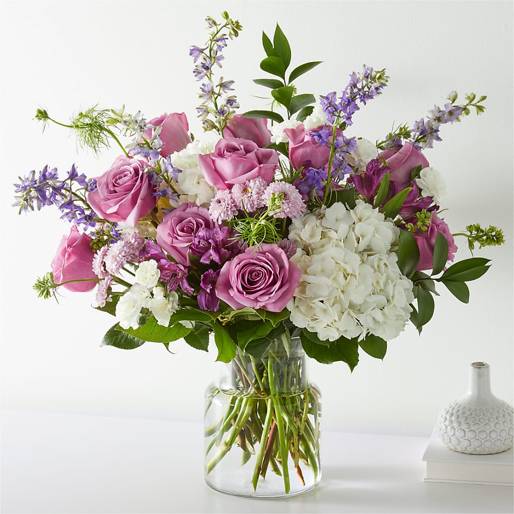Violet Caress Bouquet – Grimm-kruse-brix Florist Inc, Saint Louis MO