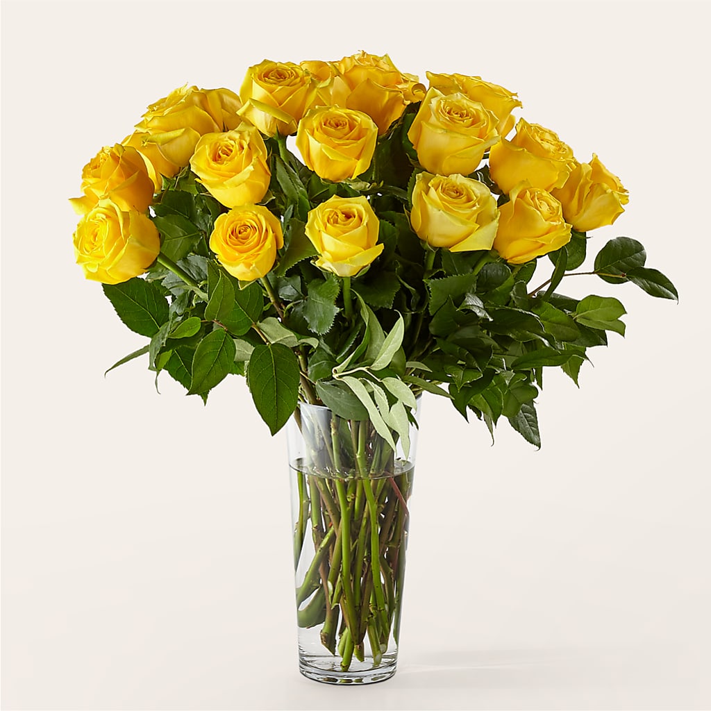 Long Stem Yellow Rose Bouquet – Grimm-kruse-brix Florist Inc, Saint Louis MO