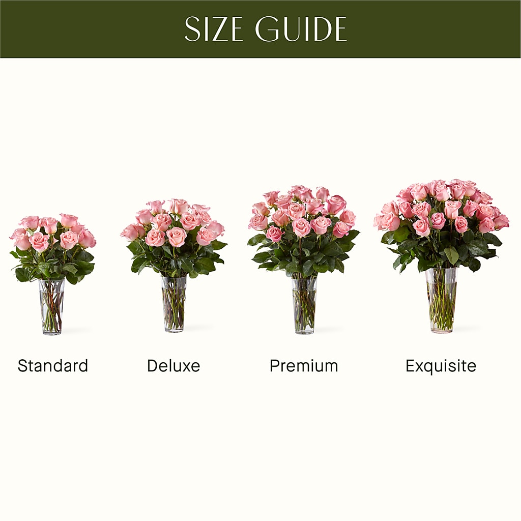 Long Stem Pink Rose Bouquet – Grimm-kruse-brix Florist Inc, Saint Louis MO