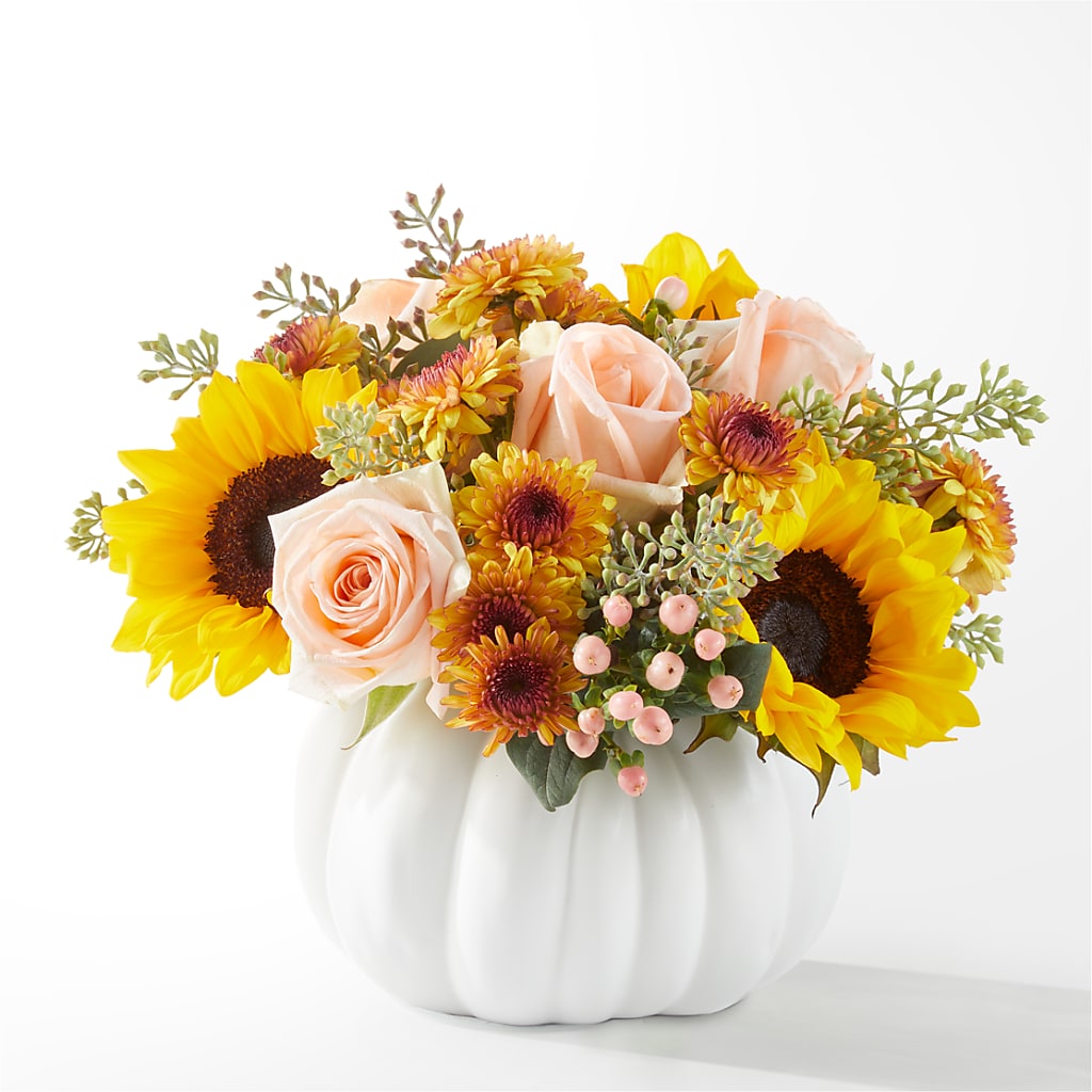 Pumpkin to Talk About Bouquet – Grimm-kruse-brix Florist Inc, Saint Louis MO