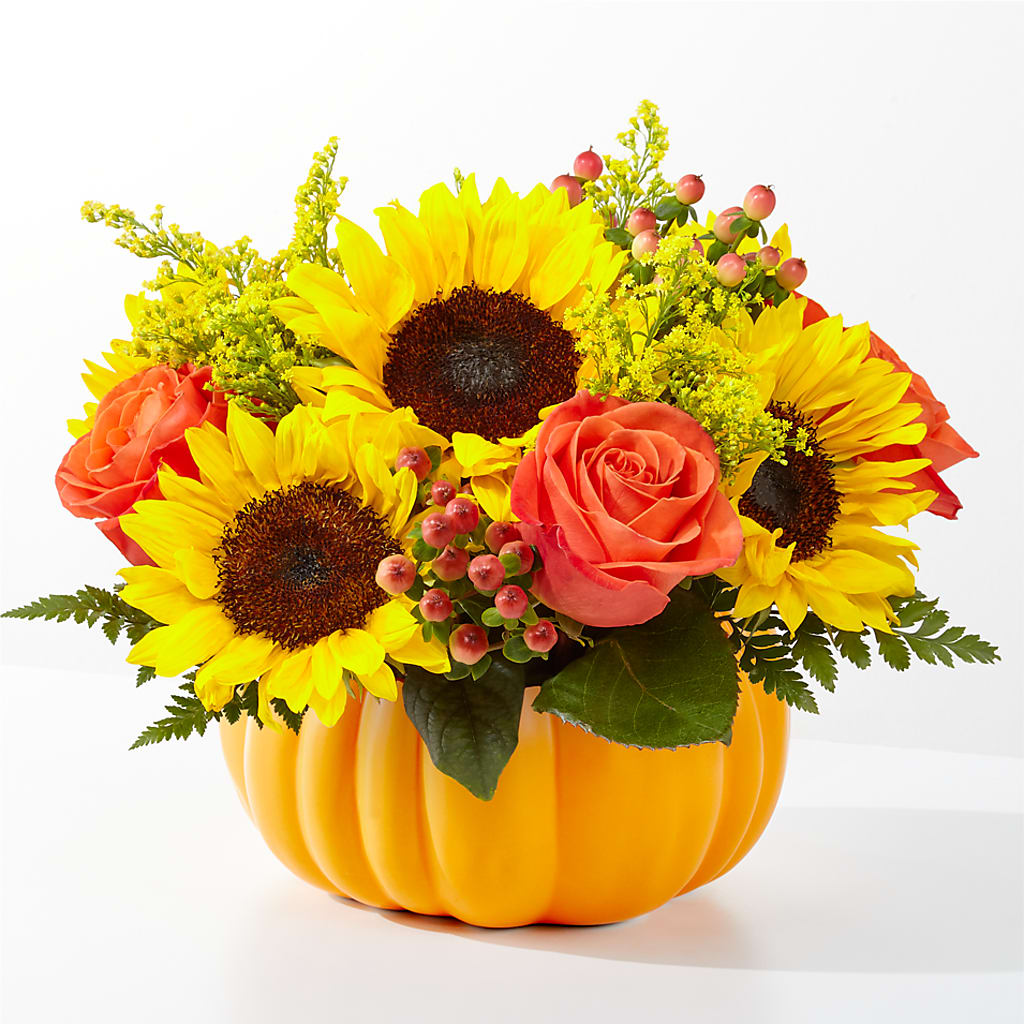 Pick of the Patch Pumpkin Bouquet – Grimm-kruse-brix Florist Inc, Saint Louis MO