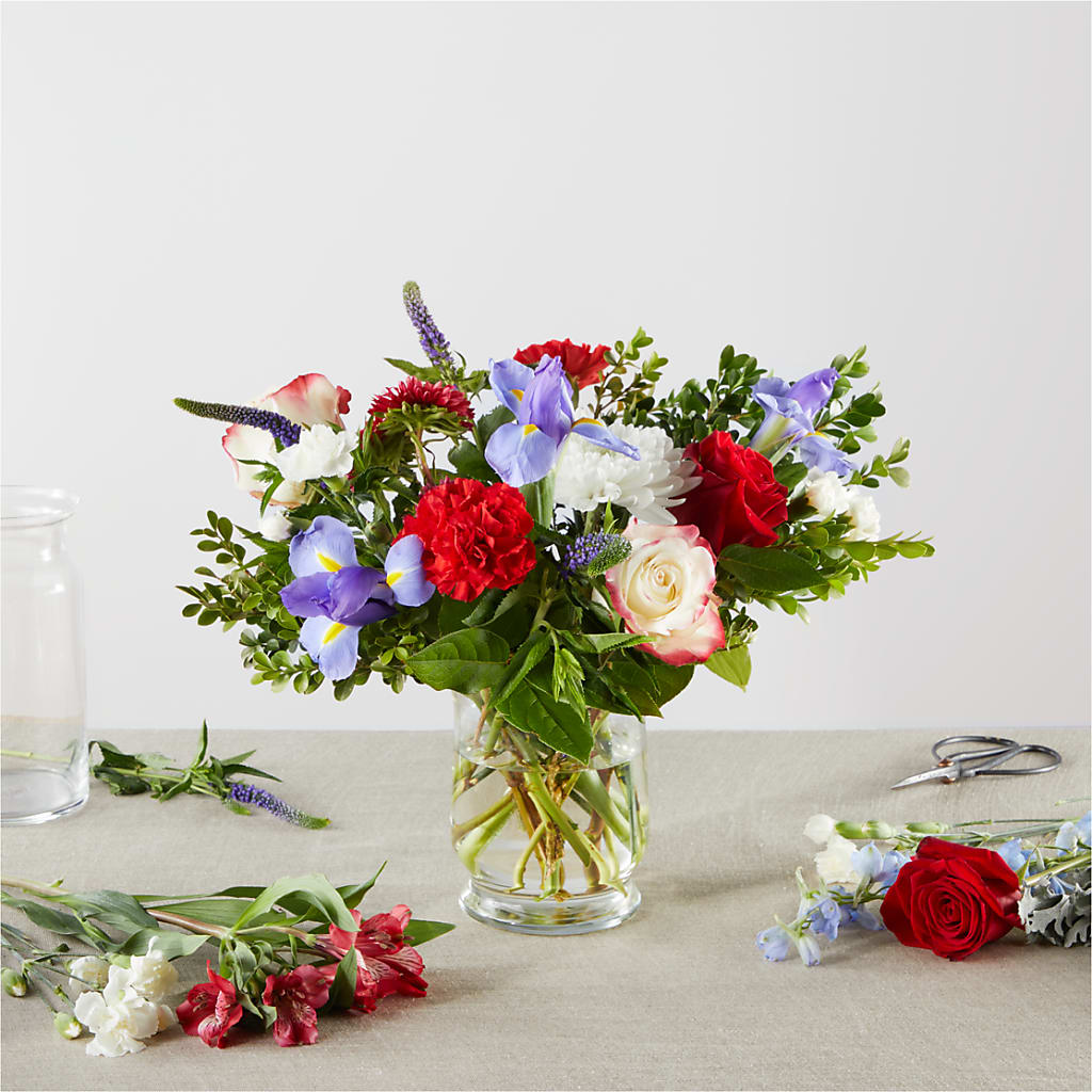Star Spangled - A Florist Original – Grimm-kruse-brix Florist Inc, Saint Louis MO