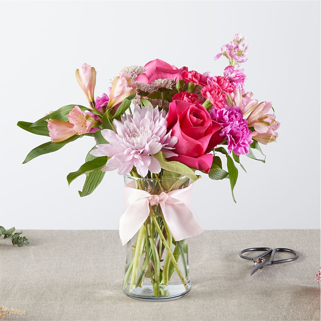 Pink Ribbon - A Florist Original – Grimm-kruse-brix Florist Inc, Saint Louis MO