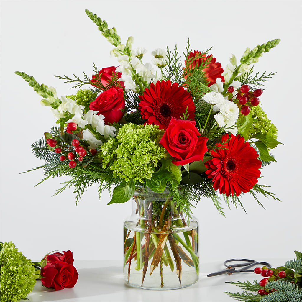 Merry Moment Bouquet – A Florist Original – Grimm-kruse-brix Florist Inc, Saint Louis MO