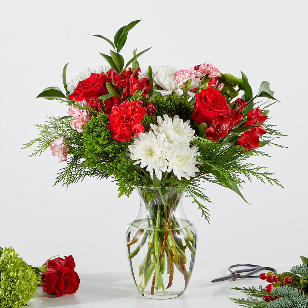 Merry Moment Bouquet – A Florist Original – Grimm-kruse-brix Florist Inc, Saint Louis MO