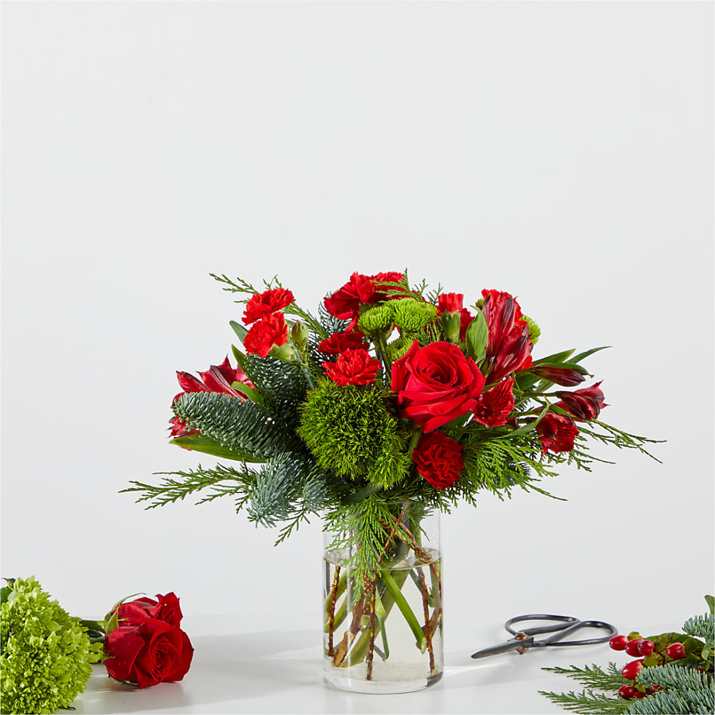 Merry Moment Bouquet – A Florist Original – Grimm-kruse-brix Florist Inc, Saint Louis MO