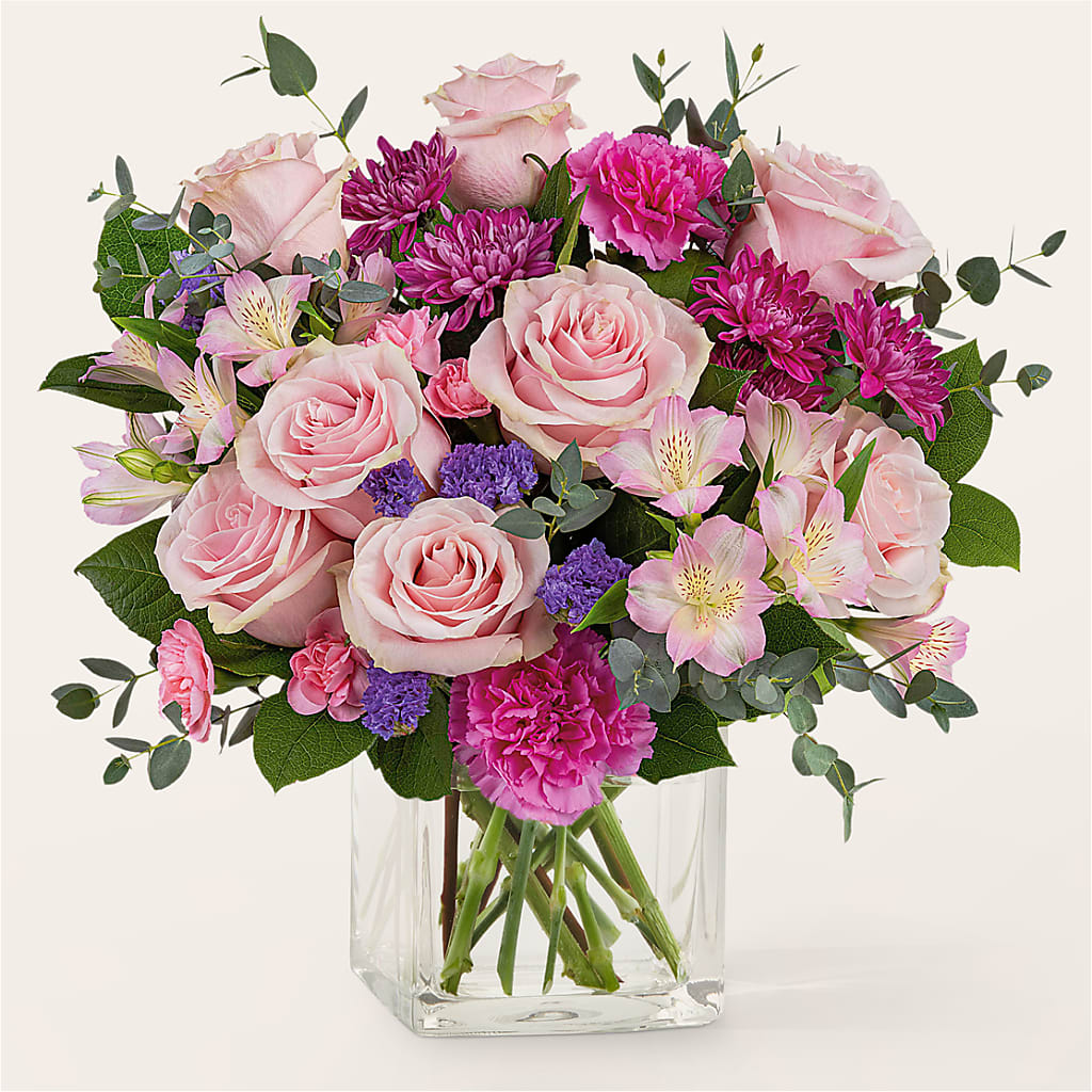 Rosy Radiance Bouquet – Grimm-kruse-brix Florist Inc, Saint Louis MO