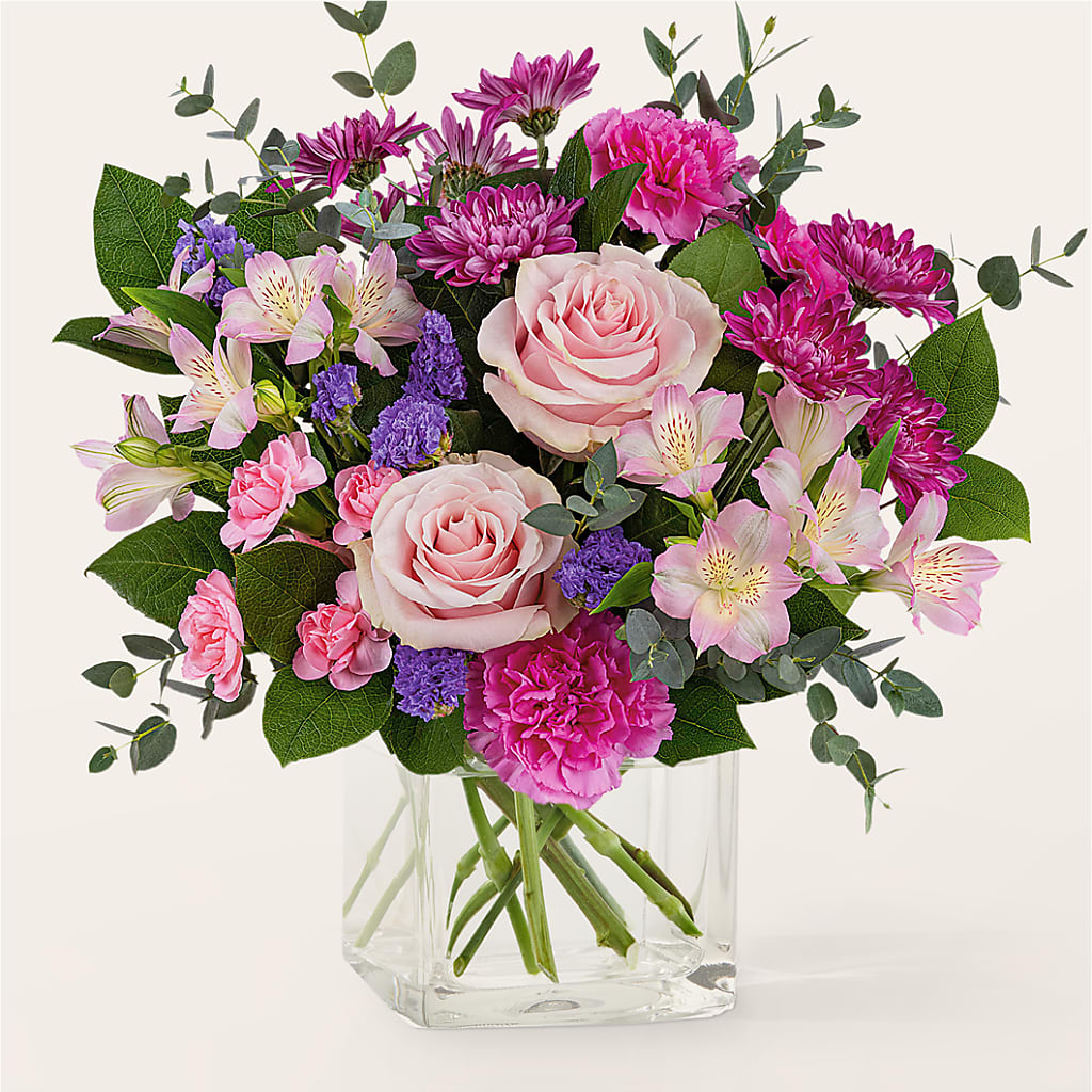 Rosy Radiance Bouquet – Grimm-kruse-brix Florist Inc, Saint Louis MO