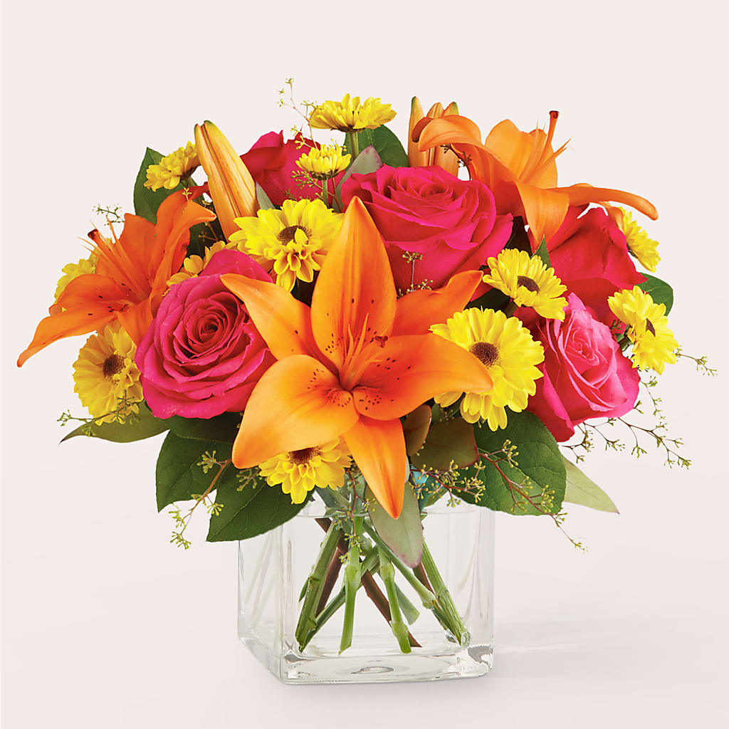 Neon Lights Bouquet – Grimm-kruse-brix Florist Inc, Saint Louis MO