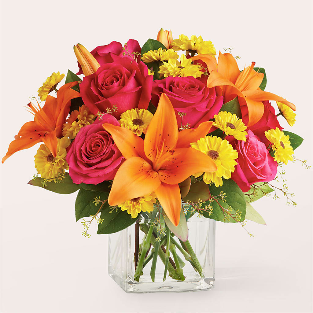 Neon Lights Bouquet – Grimm-kruse-brix Florist Inc, Saint Louis MO