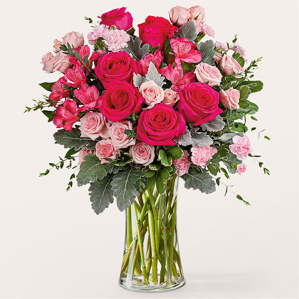 Tickled Pink Bouquet – Grimm-kruse-brix Florist Inc, Saint Louis MO