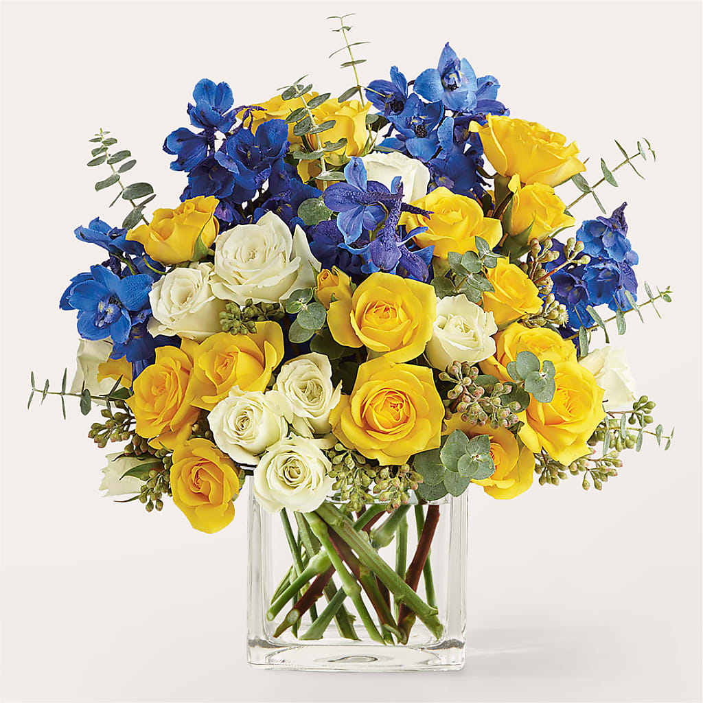 Sparkling Citrine Bouquet – Grimm-kruse-brix Florist Inc, Saint Louis MO
