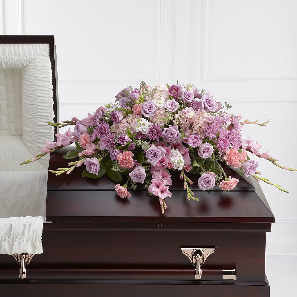 Immorata Casket Spray – Grimm-kruse-brix Florist Inc, Saint Louis MO