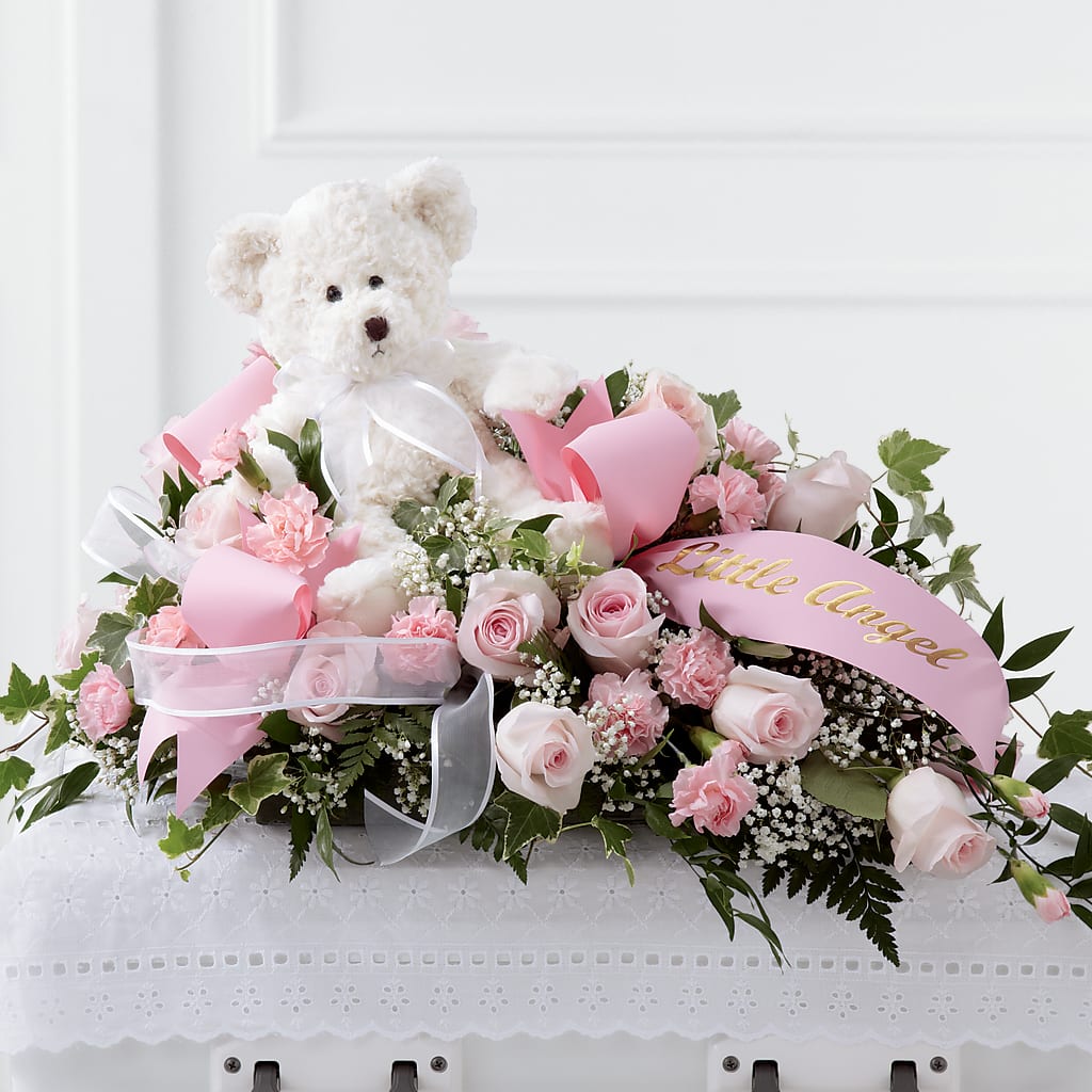 Touch of Sympathy Casket Spray – Grimm-kruse-brix Florist Inc, Saint Louis MO