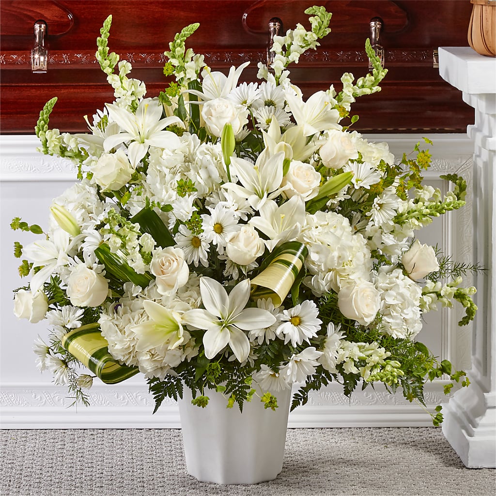 Thoughts of Tranquility Floor Basket – Grimm-kruse-brix Florist Inc, Saint Louis MO