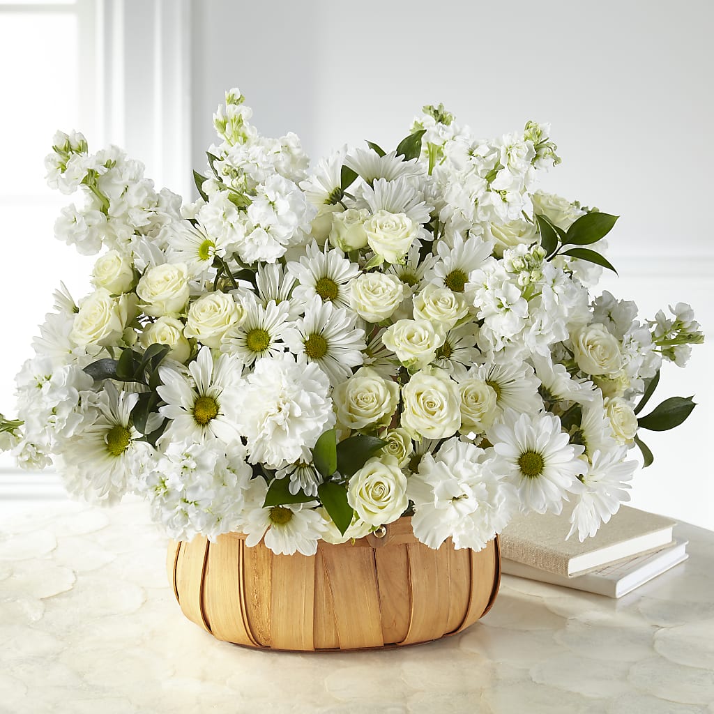 Graceful Garden Basket – Grimm-kruse-brix Florist Inc, Saint Louis MO