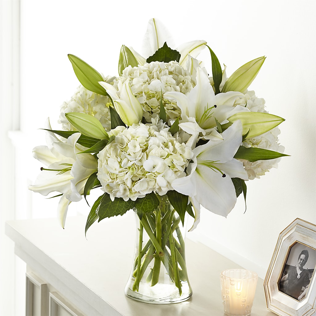 Compassionate Lily Bouquet – Grimm-kruse-brix Florist Inc, Saint Louis MO