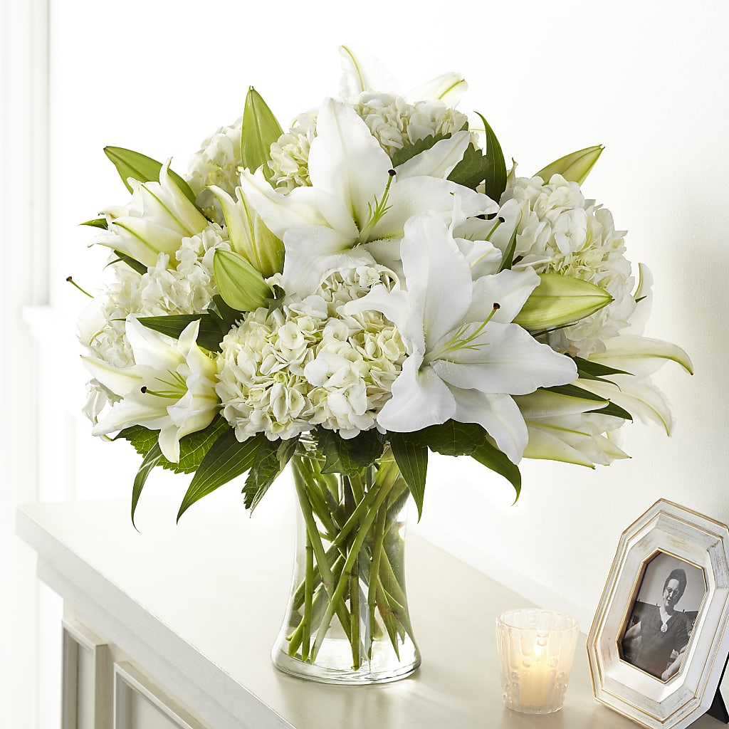 Compassionate Lily Bouquet – Grimm-kruse-brix Florist Inc, Saint Louis MO