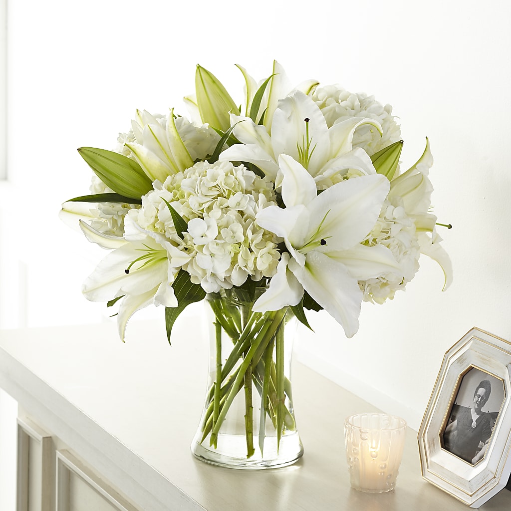 Compassionate Lily Bouquet – Grimm-kruse-brix Florist Inc, Saint Louis MO