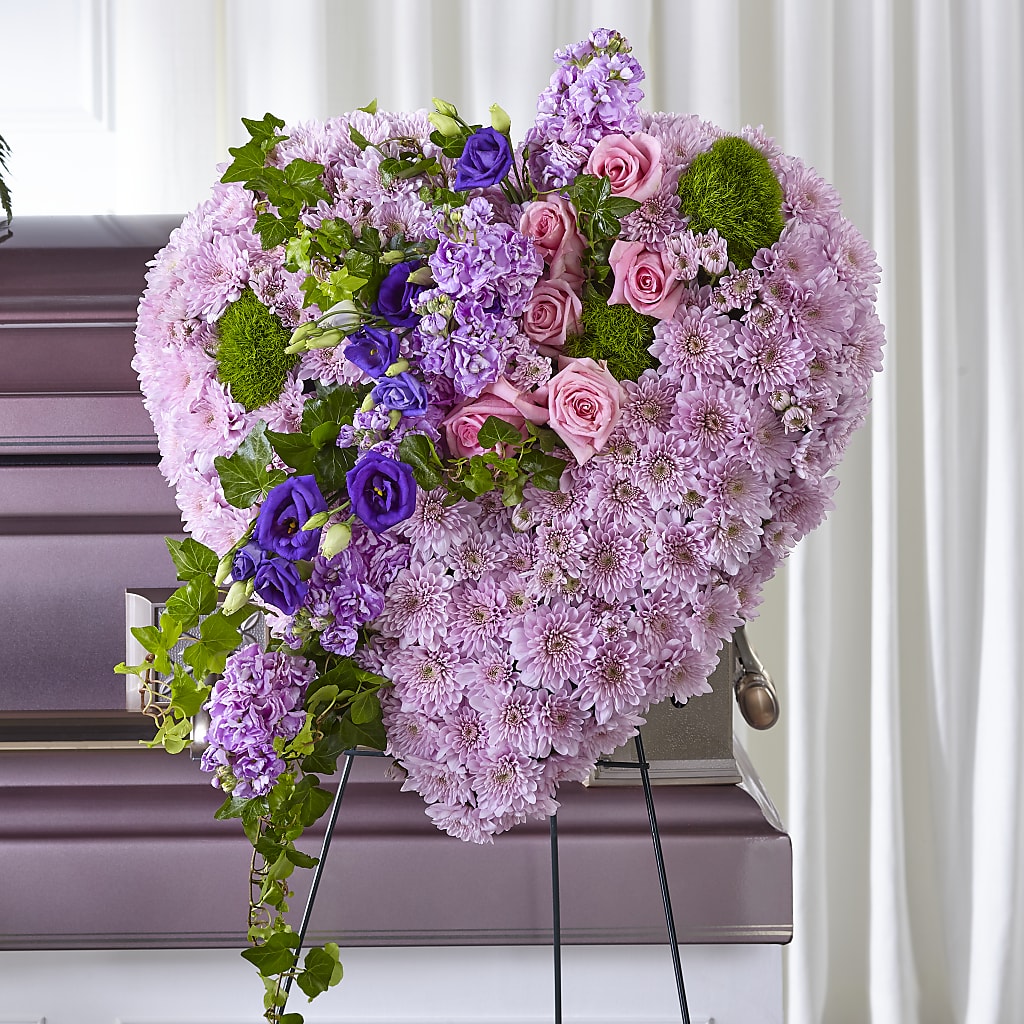 Treasured Love Standing Heart – Grimm-kruse-brix Florist Inc, Saint Louis MO