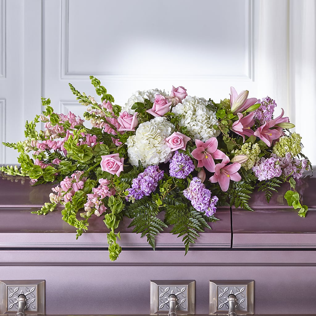 Life's Gratitude Casket Spray – Grimm-kruse-brix Florist Inc, Saint Louis MO
