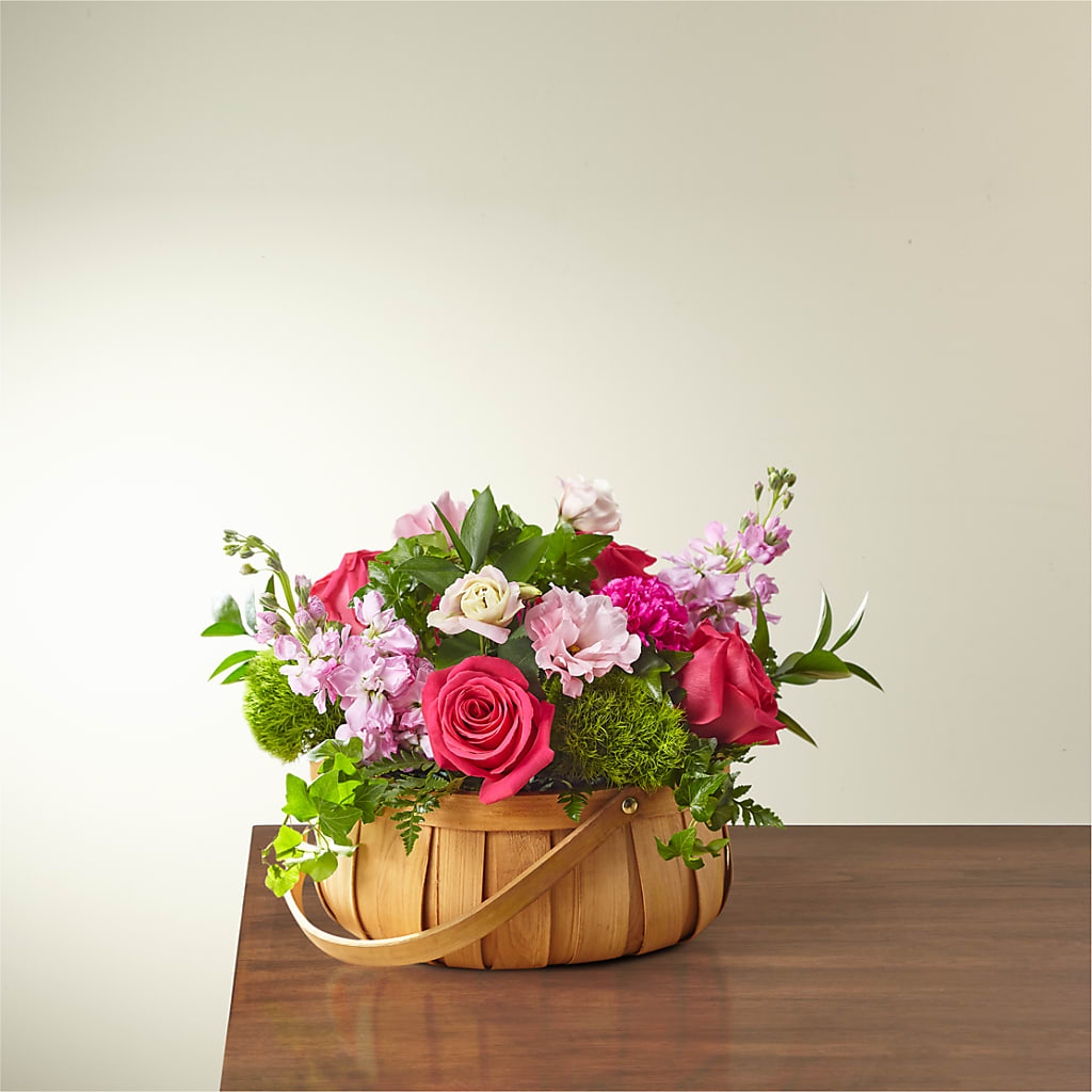 Radiance in Bloom Basket – Grimm-kruse-brix Florist Inc, Saint Louis MO