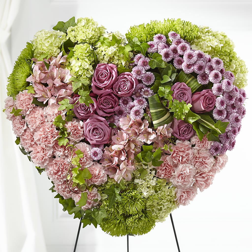 Heartwarming Standing Heart – Grimm-kruse-brix Florist Inc, Saint Louis MO
