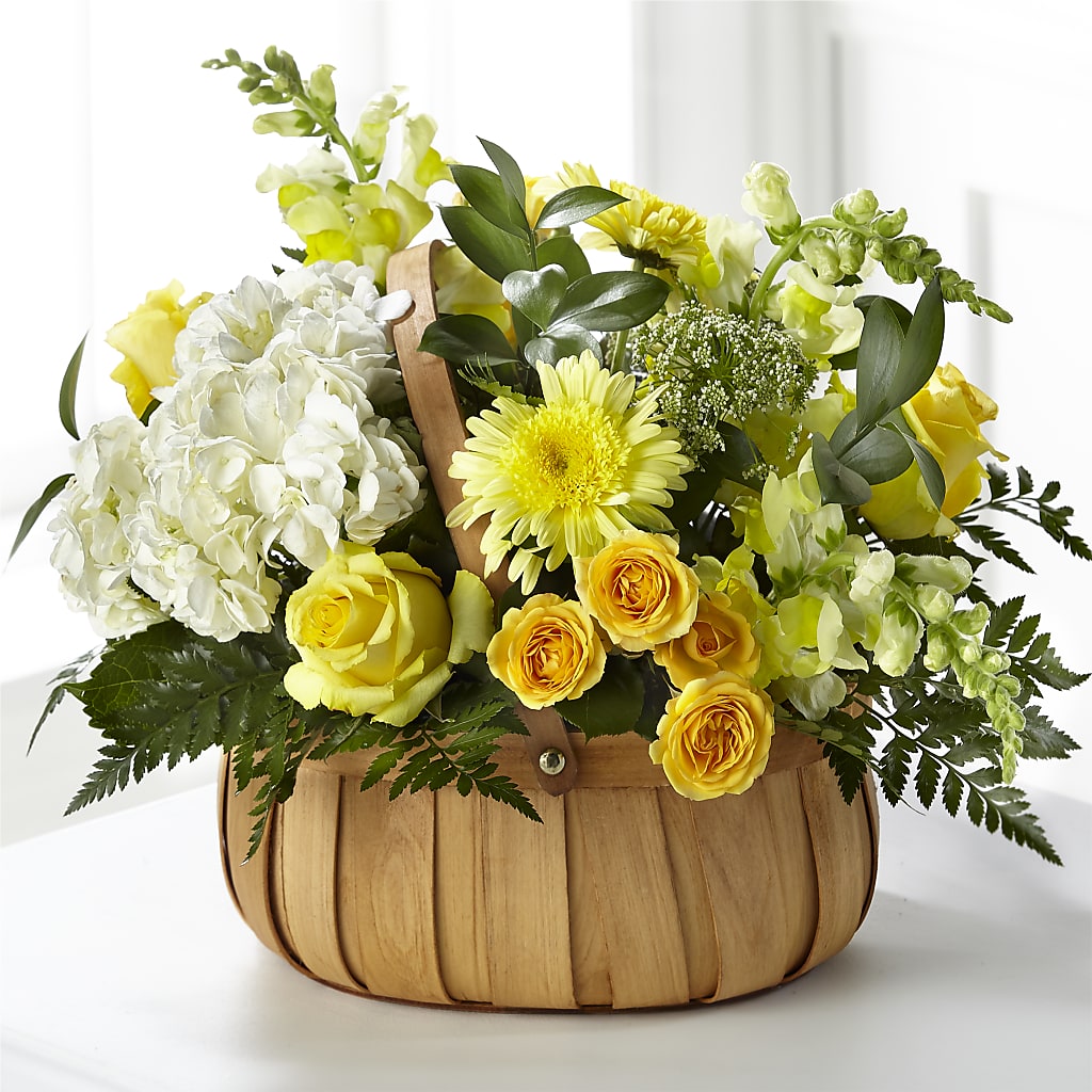 Rustic Remembrance Basket – Grimm-kruse-brix Florist Inc, Saint Louis MO