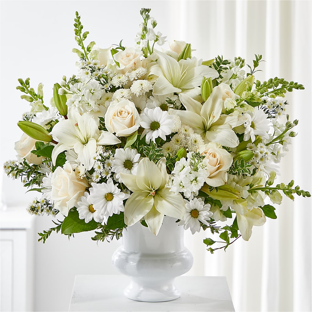 Uplifting Urn Arrangement – Grimm-kruse-brix Florist Inc, Saint Louis MO