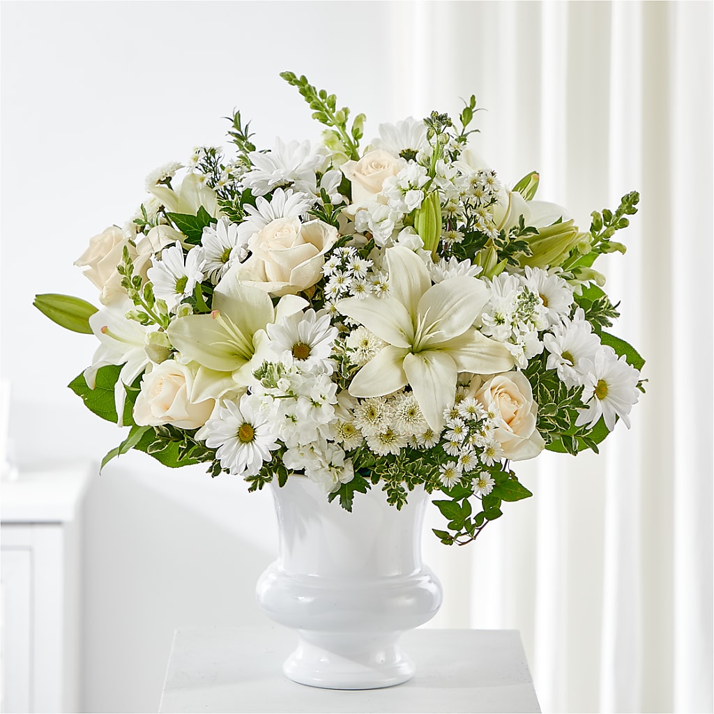 Uplifting Urn Arrangement – Grimm-kruse-brix Florist Inc, Saint Louis MO