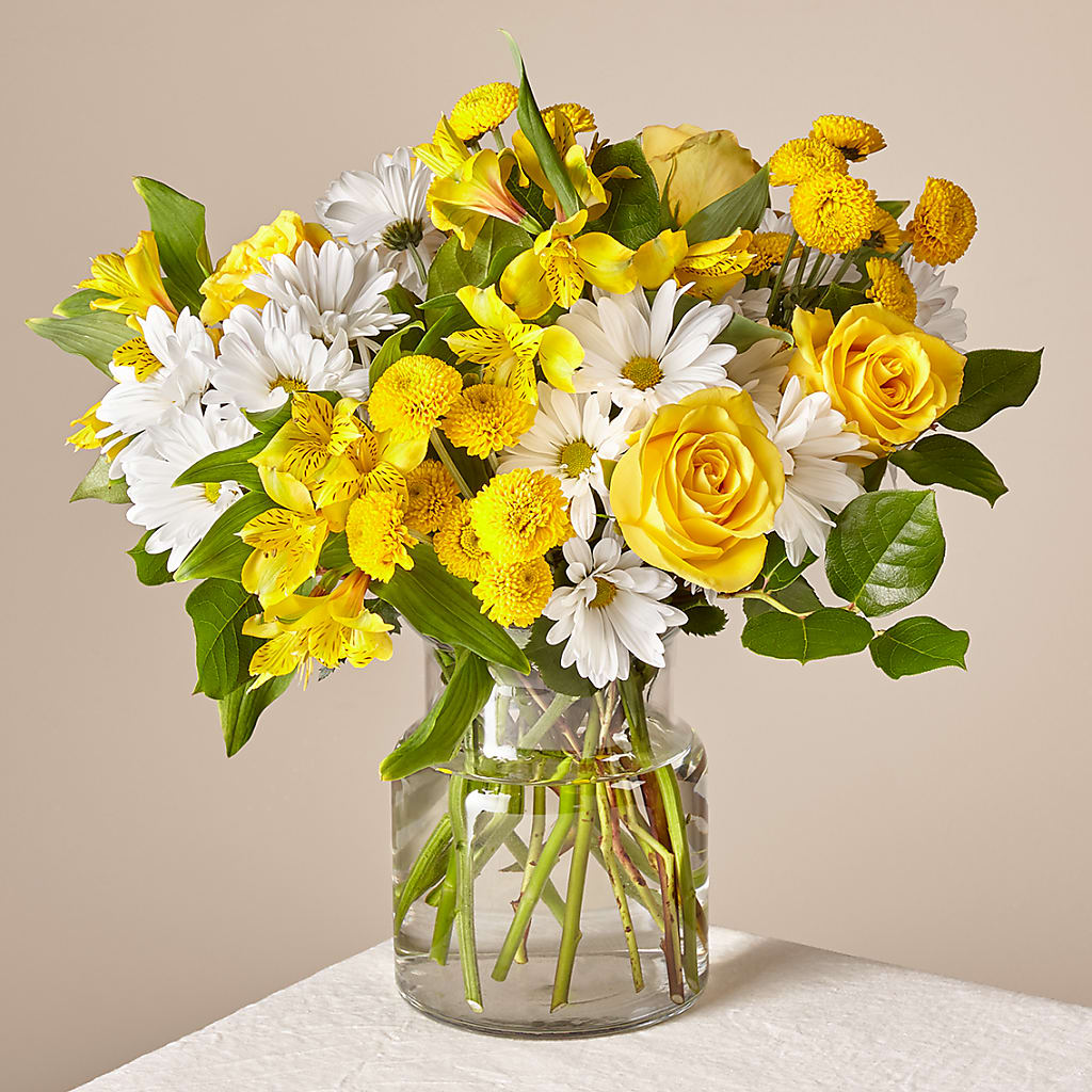 Sunny Sentiments Bouquet – Grimm-kruse-brix Florist Inc, Saint Louis MO
