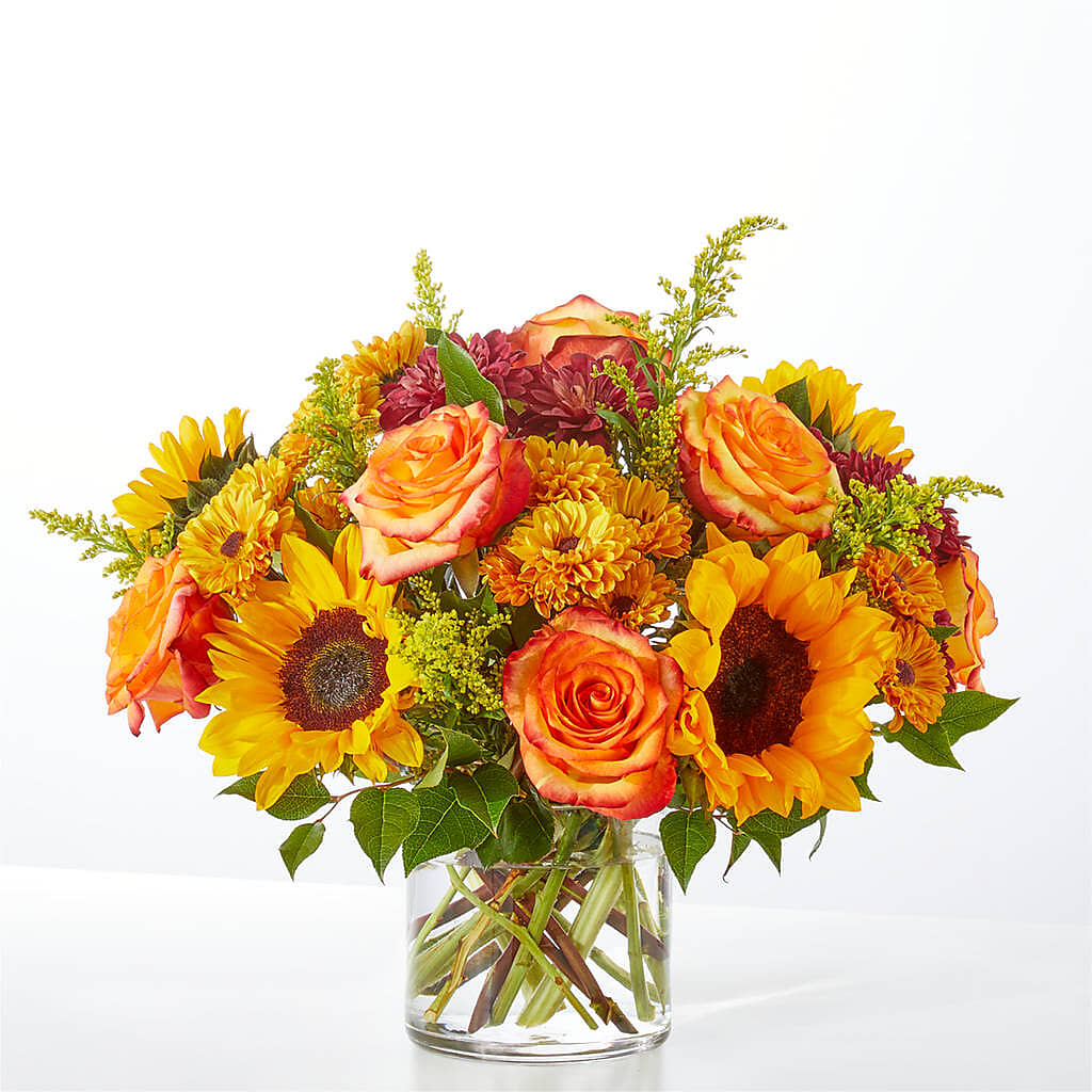 Flannel Scarf Bouquet – Grimm-kruse-brix Florist Inc, Saint Louis MO