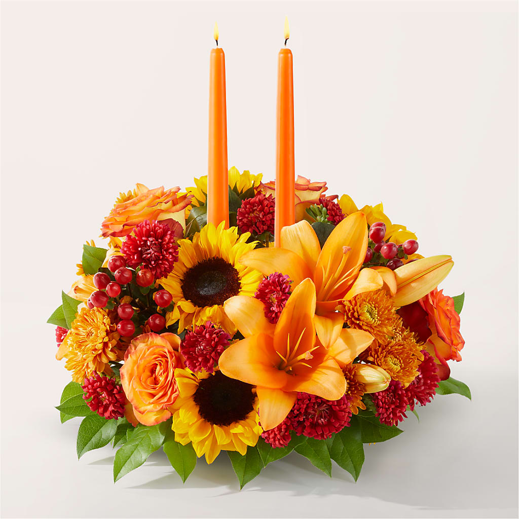 Grateful Centerpiece – Grimm-kruse-brix Florist Inc, Saint Louis MO