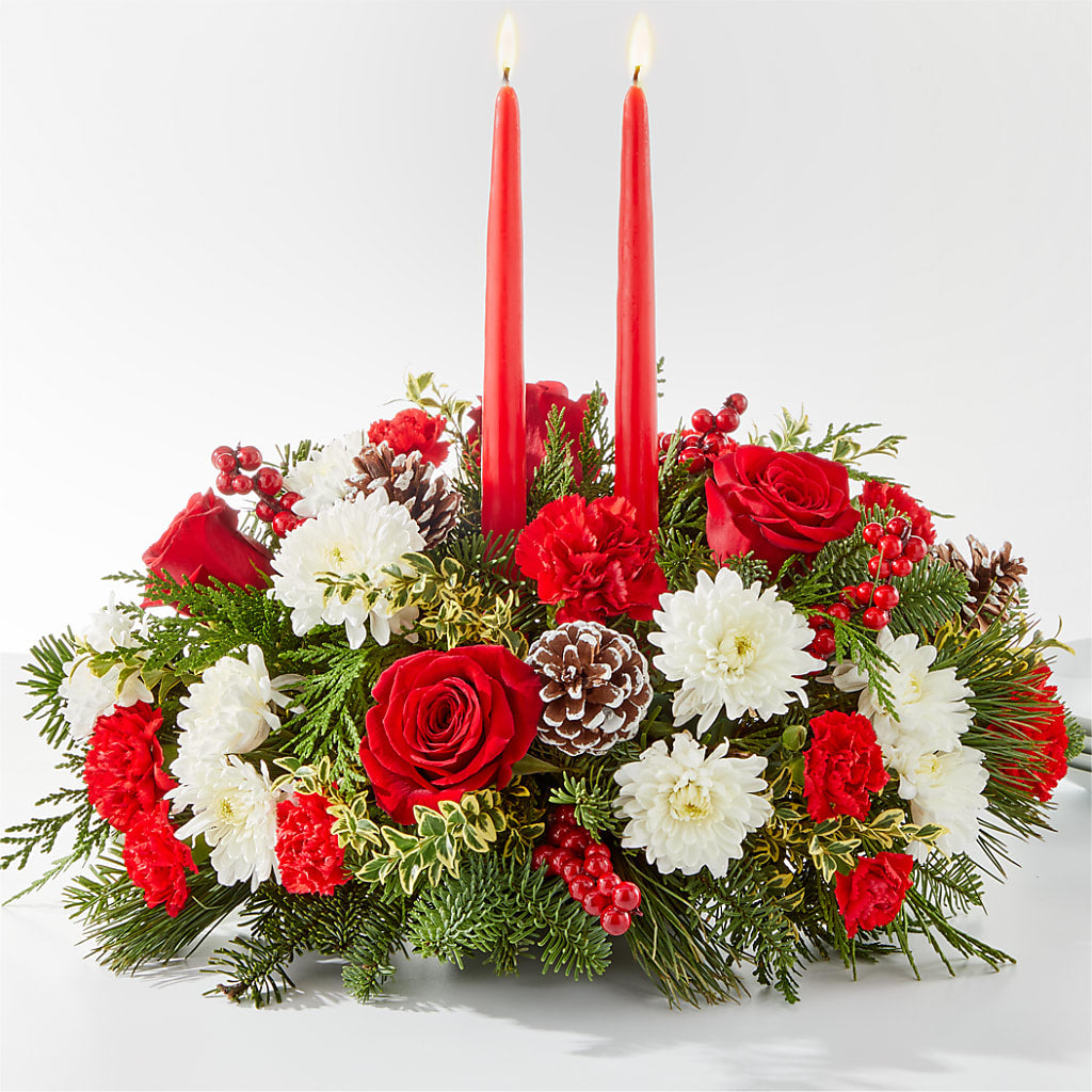 Holiday Soiree Centerpiece – Grimm-kruse-brix Florist Inc, Saint Louis MO