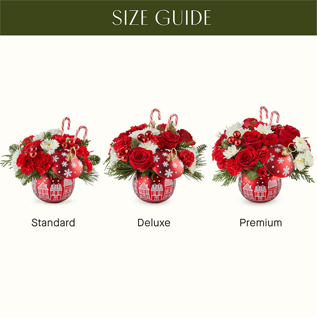 Cheer in the Air Ornament –  Grimm-kruse-brix Florist Inc, Saint Louis MO