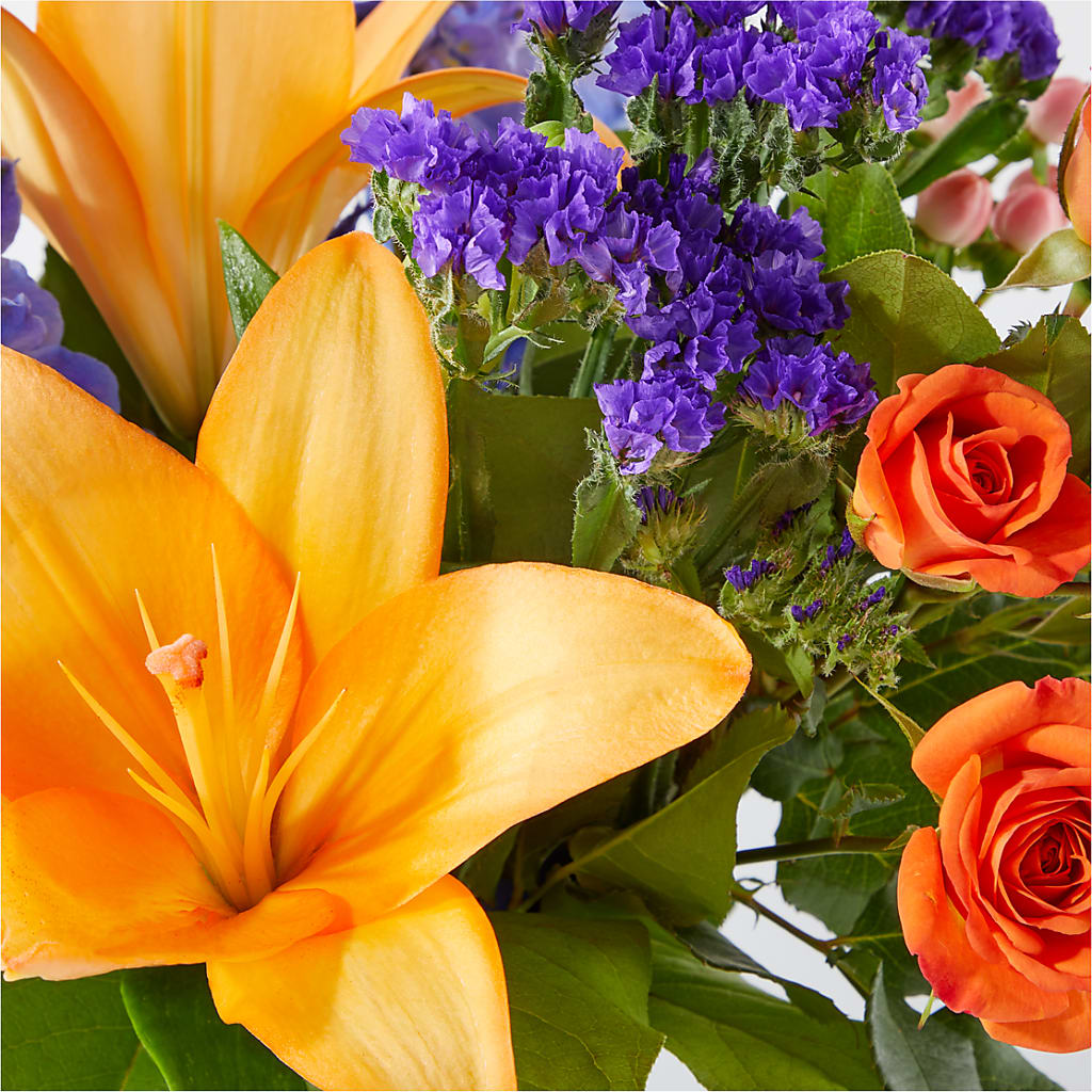 Radiant Citrus Bouquet –  Grimm-kruse-brix Florist Inc, Saint Louis MO