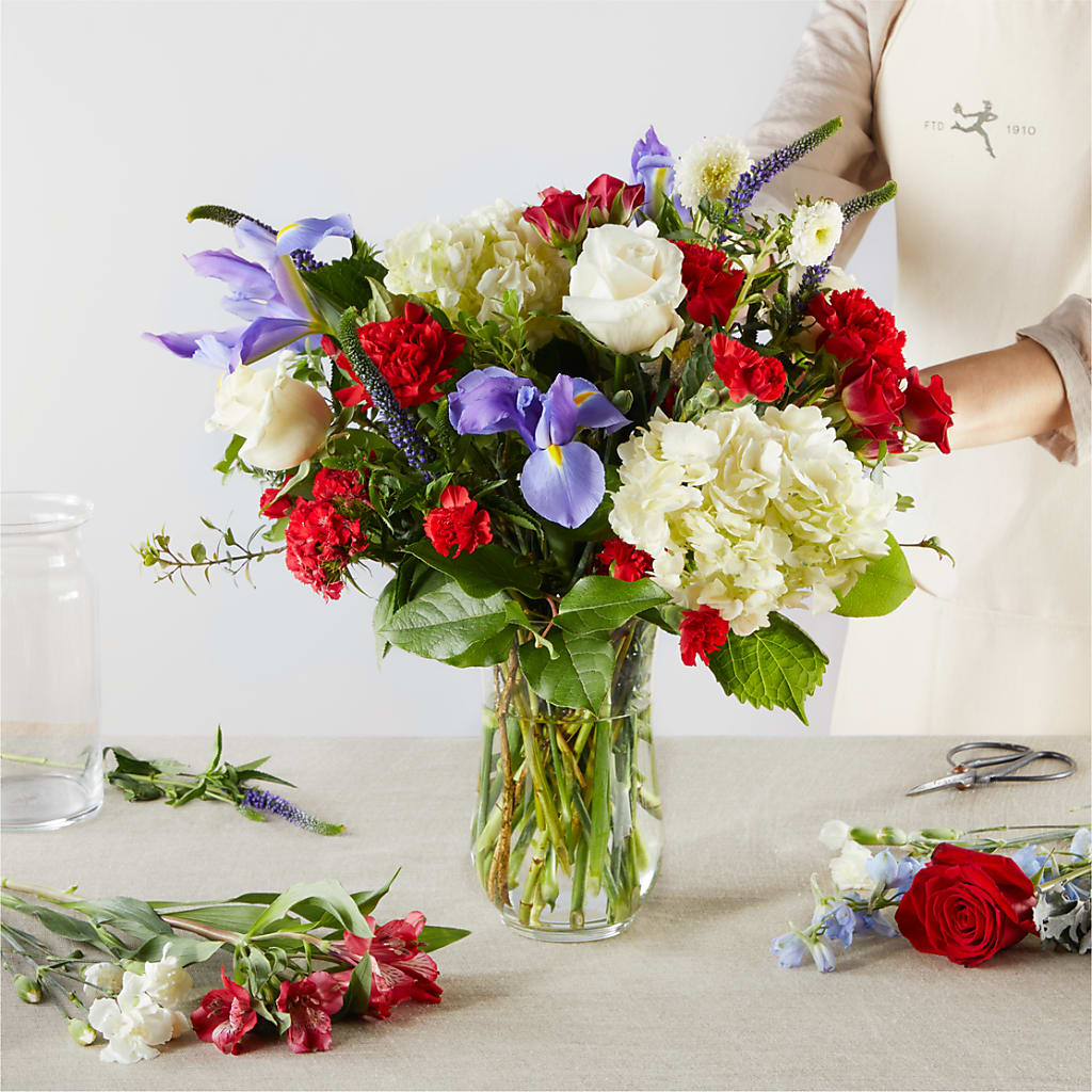 Star Spangled - A Florist Original –  Grimm-kruse-brix Florist Inc, Saint Louis MO