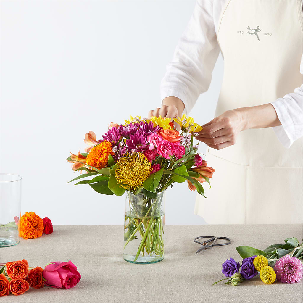 Feast of Color – A Florist Original –  Grimm-kruse-brix Florist Inc, Saint Louis MO