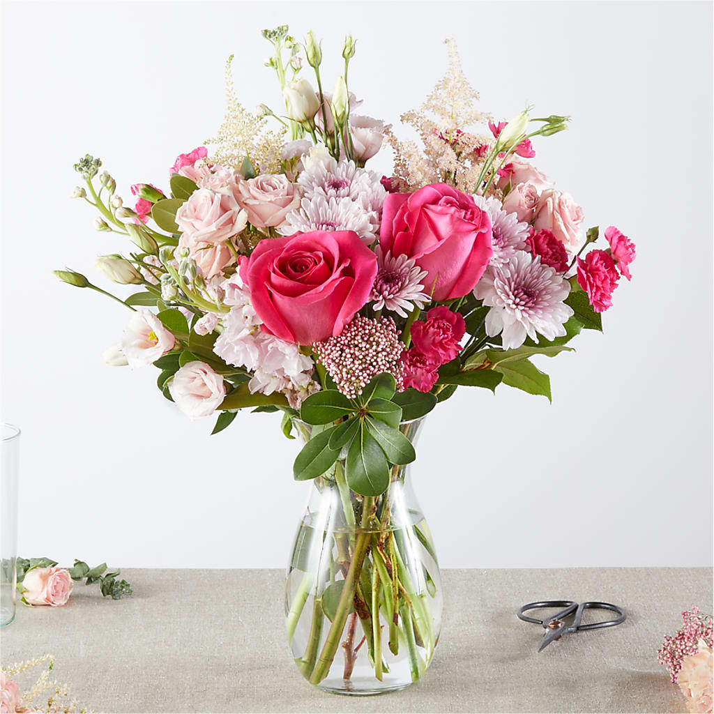 Pink Ribbon - A Florist Original –  Grimm-kruse-brix Florist Inc, Saint Louis MO