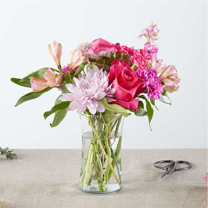 Pink Ribbon - A Florist Original –  Grimm-kruse-brix Florist Inc, Saint Louis MO