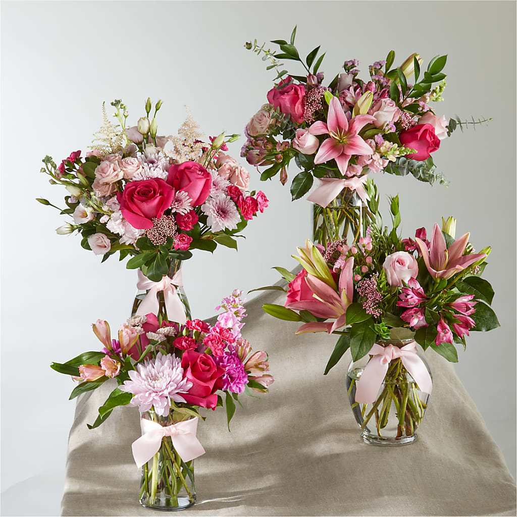 Pink Ribbon - A Florist Original –  Grimm-kruse-brix Florist Inc, Saint Louis MO