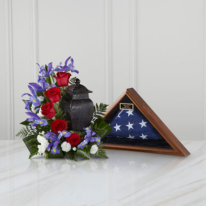 Patriotic Tribute Arrangement –  Grimm-kruse-brix Florist Inc, Saint Louis MO