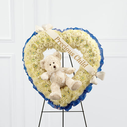 Precious Child Standing Heart –  Grimm-kruse-brix Florist Inc, Saint Louis MO