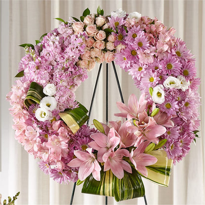 Gift of Warmth Wreath –  Grimm-kruse-brix Florist Inc, Saint Louis MO